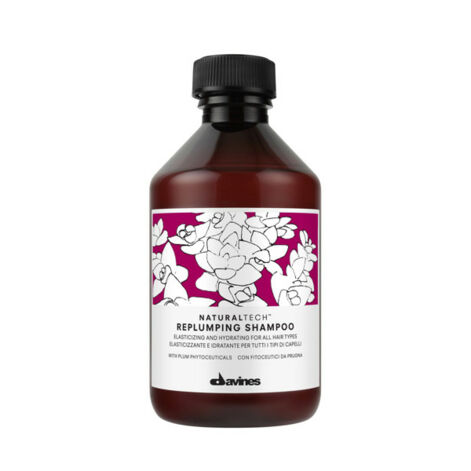 Davines Naturaltech Replumping Shampoo, Šampoon Kõikidele Juuksetüüpidele